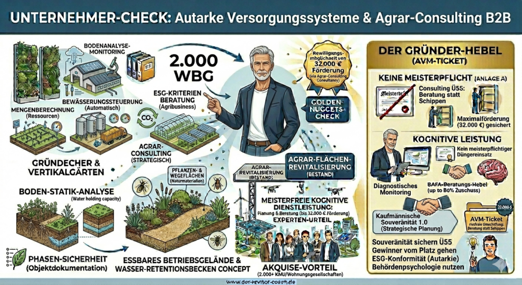Markus Tonn, Ex-BA-Mitarbeiter und Experte für Existenzsicherung, berät Ü55-Gründer zum kognitiven Transfer in das Agrar-Consulting und zur Sicherung der 32.000 Euro Maximalförderung.